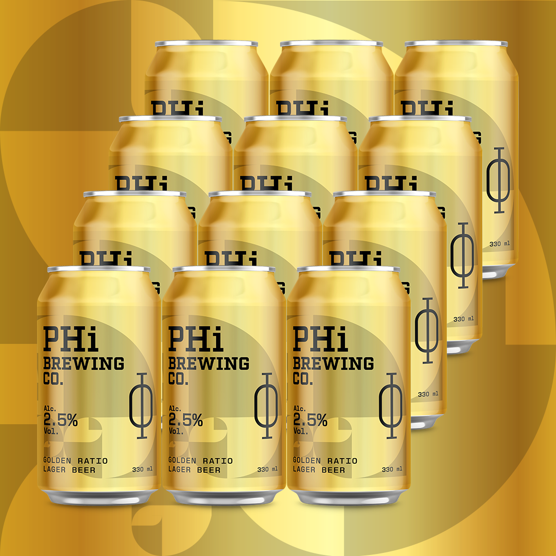 Golden Ratio Lager Beer